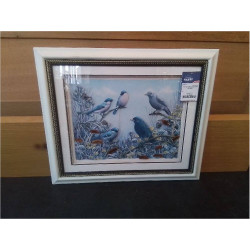 TABLEAU OISEAUX EN RELIEF...
