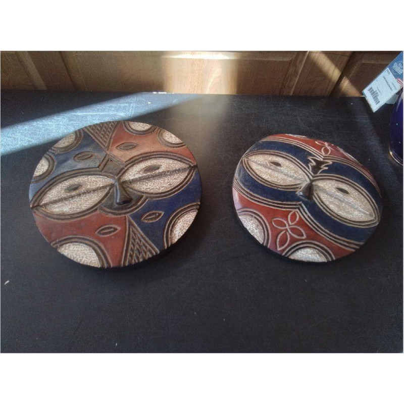 DECO MURALE BOIS PEINT