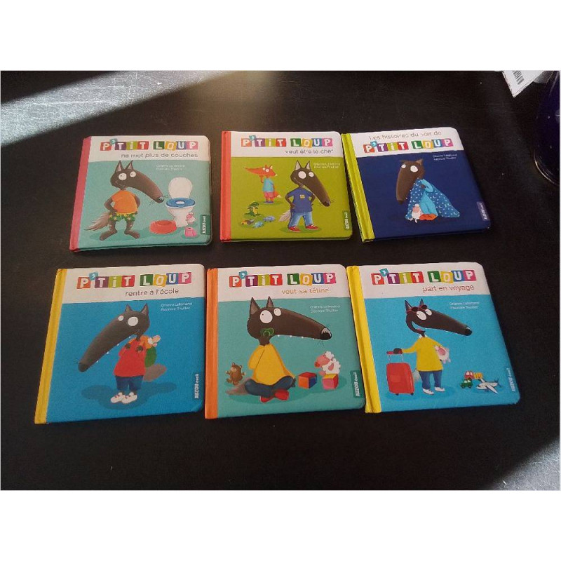 LIVRE JEUNESSE P\'TIT LOUP LA PIECE