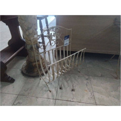 PORTE REVUES FER FORGE PATINE