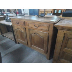 BUFFET BAS EN CHENE 2P/2T
