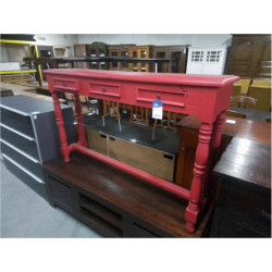 CONSOLE 3 TIROIRS PEINT EN...