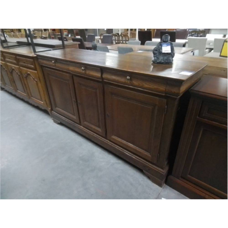 DRESSOIR STYLE LOUIS PHILIPPE 3P/3T