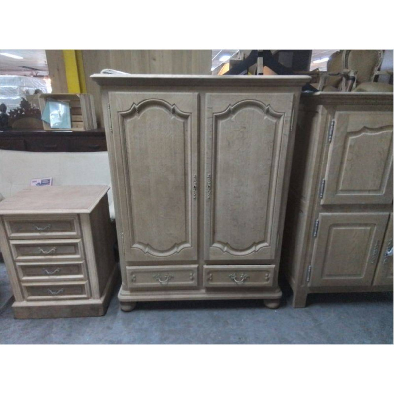 MEUBLE BAR CHENE AEROGOMME 2P/2T