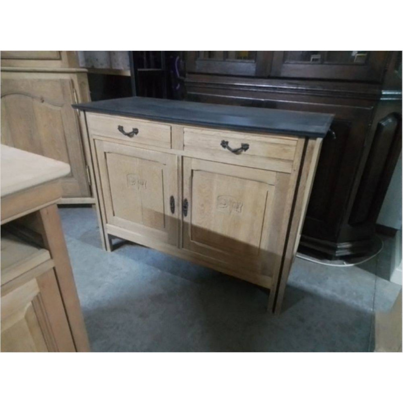 BUFFET BAS CHÊNE AEROGOMME 2P 2T