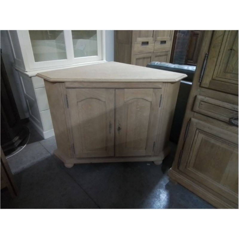 MEUBLE DE COIN BAS CHENE AEROGOMME 2P