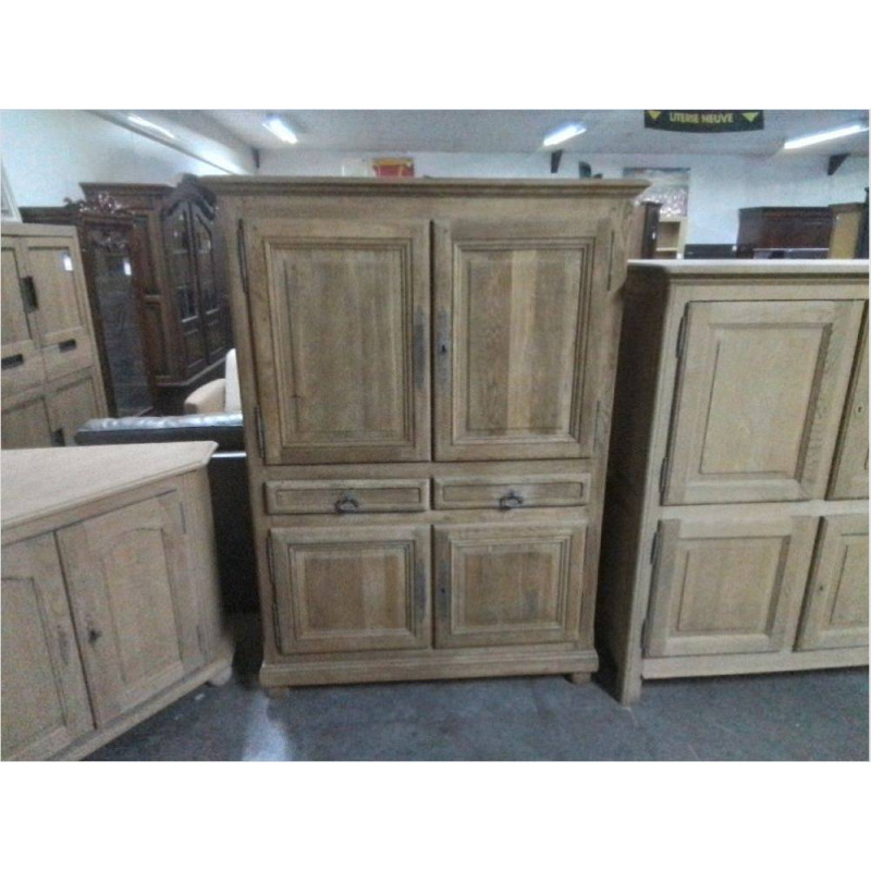 MEUBLE BAR CHENE AEROGOMME 4P 2T