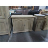 MEUBLE BAS 2 PORTES CHENE AEROGOMME 