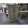 MEUBLE BAR 4 PORTES CHENE AEROGOMME 