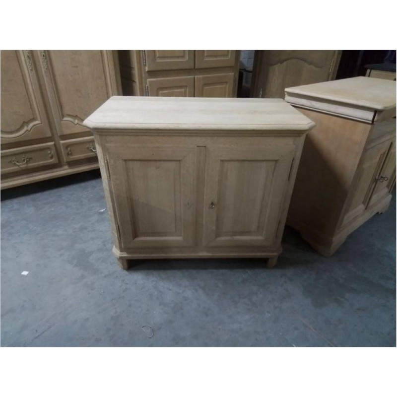 MEUBLE BAS 2 PORTES CHENE AEROGOMME 
