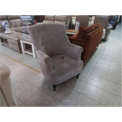 FAUTEUIL CLUB TISSU BEIGE 