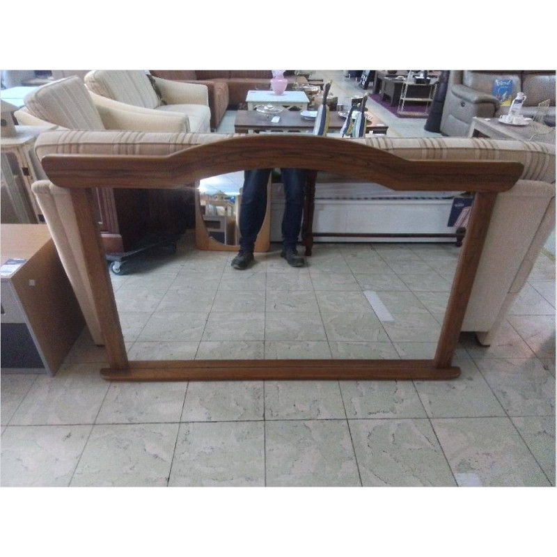 MIROIR DESSUS DE MEUBLE CADRE CHENE 