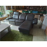 CANAPE D’ANGLE CUIR BRUN FONCE FULL ELECTRIQUE 
