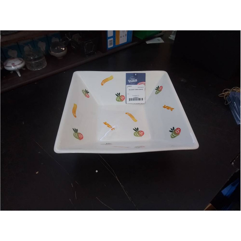 SALADIER CARRE FAIENCE