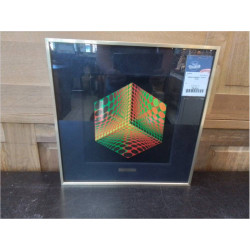 REPRO VASARELY TUPA 2 41X41...