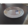 PLATEAU OVALE INOX WISKEMANN