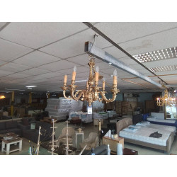 LUSTRE 6 BRANCHES LAITON