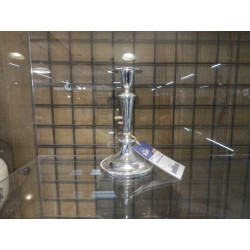 BOUGEOIR METAL ARGENTE