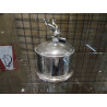 BONBONNIERE METAL ARGENTE DECOR CERF