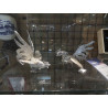 OISEAU EN METAL LA PAIRE