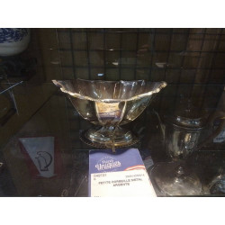 PETITE CORBEILLE METAL ARGENTE