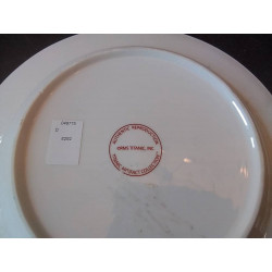 ASSIETTE PLATE WHITE STAR LINE TITANIC