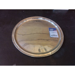 PLAT ROND METAL ARGENTE...