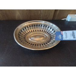 CORBEILLE METAL ARGENTE...