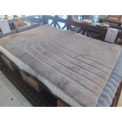 TAPIS ZEN DELUXE 160X230 TAUPE