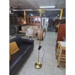LAMPADAIRE HALOGÈNE DORE