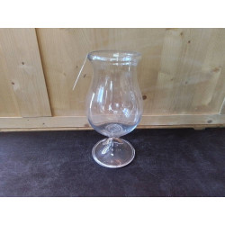 VASE SUR PIED EN VERRE