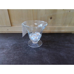 VASE EN VERRE SUR PIED PM