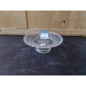 PLAT CREUX SUR PIED EN VERRE