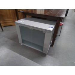 MEUBLE TV BAS GRIS