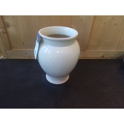 VASE FAIENCE BEIGE