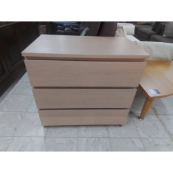 COMMODE 3 TIROIRS IKEA MALM...