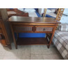 CONSOLE DE HALL PIN TEINTE 2 TIROIRS 