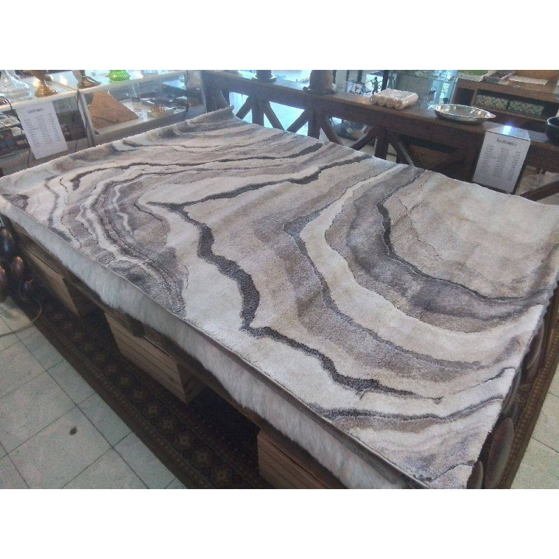 TAPIS BOLOGNA 160X230 GREY