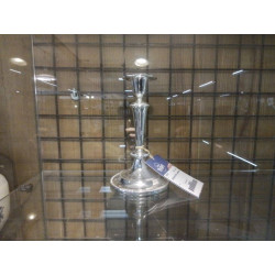 BOUGEOIR METAL ARGENTE
