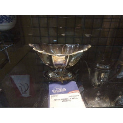 PETITE CORBEILLE METAL ARGENTE