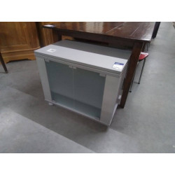 MEUBLE TV BAS GRIS