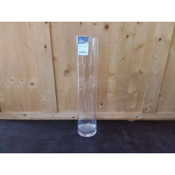 VASE TUBE EN VERRE GM