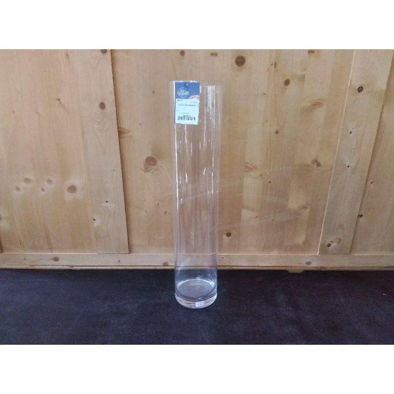 VASE TUBE EN VERRE GM