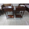 CHEVET 1 TIROIR STYLE LOUIS XVI LA PAIRE 