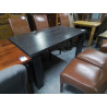 TABLE RECTANGULAIRE BOIS MASSIF GRIS 