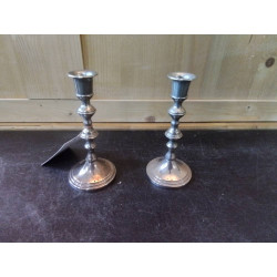 BOUGEOIRS METAL ARGENTE...