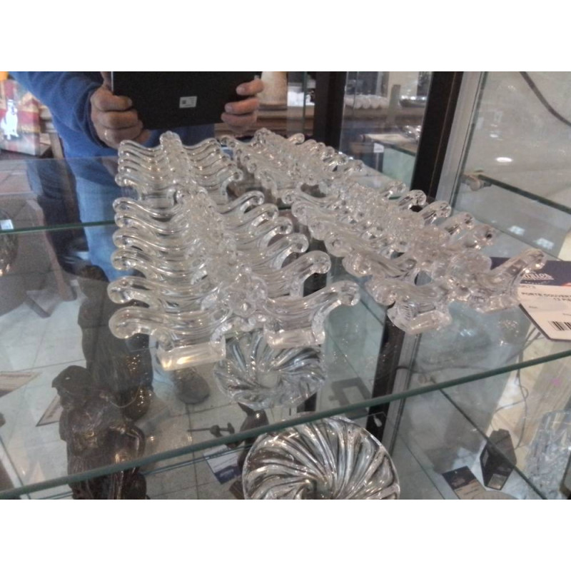 PORTE COUVERTS EN VERRE 12 PIÈCES