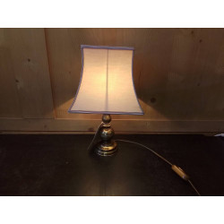 LAMPE DE CHEVET PIED LAITON