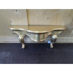 CONSOLE MURALE DOREE