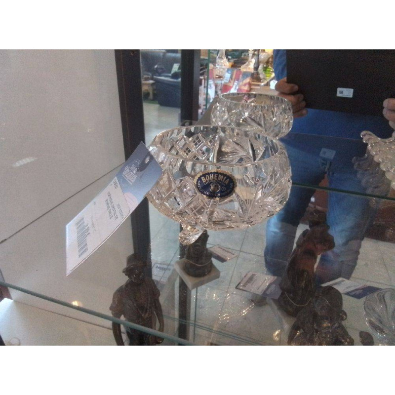 VIDE POCHE CRISTAL DE BOHÈME TAILLÉ
